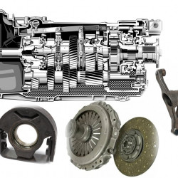 Детали КПП, кардан и сцепление